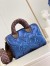 Louis Vuitton Speedy Bandouliere 25 Bag In Blue Recycled Nylon M21061
