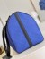 Louis Vuitton x NBA Keepall Bandouliere 55 Bag In Blue Leather M21105