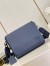 Louis Vuitton Takeoff Messenger Bag In LV Aerogram Leather