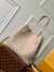 Louis Vuitton Blossom MM Bag In Galet Mahina Leather M21852