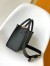 Louis Vuitton Lock & Go Bag in Black Leather M22311
