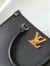 Louis Vuitton Lock & Go Bag in Black Leather M22311