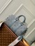 Louis Vuitton Keepall Bandouliere 25 Bag In Monogram Washed Denim M22762