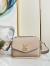 Louis Vuitton Oxford Lockme Bag in Greige Leather M22792