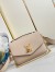 Louis Vuitton Oxford Lockme Bag in Greige Leather M22792