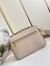 Louis Vuitton Oxford Lockme Bag in Greige Leather M22792
