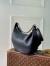 Louis Vuitton Baia MM Bag in Black Mahina Leather M22822