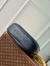 Louis Vuitton Baia MM Bag in Black Mahina Leather M22822