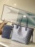 Louis Vuitton Neverfull MM Bag In Monoglam Cotton M22921
