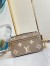 Louis Vuitton Pochette Metis East West Bag In Monogram Empreinte Leather M23081