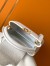 Louis Vuitton Capucines Mini Bag in White Taurillon Leather M23456