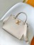 Louis Vuitton Lock & Go Bag in Quartz Leather M23637