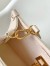 Louis Vuitton Lock & Go Bag in Quartz Leather M23637