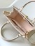 Louis Vuitton Lock & Go Bag in Quartz Leather M23637