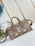 Louis Vuitton OnTheGo East West Bag In Bicolor Empreinte Leather M23641