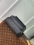 Louis Vuitton Pilot Slingbag in Black LV Aerogram Leather M23736