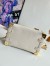 Louis Vuitton Side Trunk PM Bag in Chalk Leather M23915