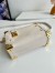 Louis Vuitton Side Trunk PM Bag in Chalk Leather M23915