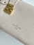 Louis Vuitton Side Trunk PM Bag in Chalk Leather M23915