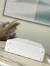 Louis Vuitton Capucines East-West MM Bag in White Leather M23948