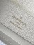 Louis Vuitton Capucines East-West Mini Bag in White Leather M23956