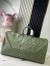 Louis Vuitton Keepall Bandouliere 55 Bag in Green Monogram Canvas M23963