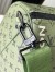 Louis Vuitton Keepall Bandouliere 55 Bag in Green Monogram Canvas M23963