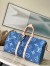 Louis Vuitton Keepall Bandouliere 45 Bag in Monogram Denim M24315