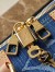 Louis Vuitton Keepall Bandouliere 45 Bag in Monogram Denim M24315