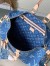 Louis Vuitton Keepall Bandouliere 45 Bag in Monogram Denim M24315