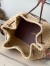 Louis Vuitton Noe BB Bag in Natural Raffia M24722
