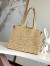 Louis Vuitton OnTheGo MM Bag in Natural Raffia M24723