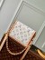 Louis Vuitton Mini Dauphine Bag in Monogram Fabric M24841