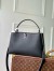 Louis Vuitton Capucines GM Souple Bag in Black Matte Leather M24880