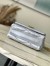 Louis Vuitton GO-14 MM Bag in Silver Quilted Lambskin M25107
