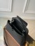 Louis Vuitton Capucines BB Bag in Black Matte Leather M25255