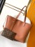 Louis Vuitton Low Key Cabas MM Bag in Brown Leather M25342