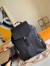 Louis Vuitton Outdoor Backpack In Black Taigarama M30417