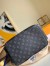 Louis Vuitton Outdoor Backpack In Black Taigarama M30417