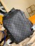 Louis Vuitton Outdoor Backpack In Black Taigarama M30417