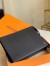 Louis Vuitton Pochette Voyage In Taiga Leather M30450
