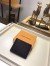 Louis Vuitton Multiple Wallet In Black Taiga Leather M30952