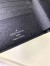 Louis Vuitton Multiple Wallet In Black Taiga Leather M30952