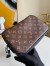 Louis Vuitton Kasai Clutch In Monogram Macassar Canvas M42838