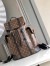 Louis Vuitton Christopher PM Backpack In Monogram Macassar Canvas M43735