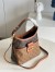 Louis Vuitton Hobo Dauphine PM Bag In Monogram Reverse Canvas M45194