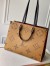 Louis Vuitton OnTheGo GM Bag In Giant Monogram Reverse Canvas M45320