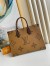 Louis Vuitton OnTheGo MM Bag In Giant Monogram Reverse Canvas M45321