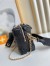 Louis Vuitton Petite Malle Souple Bag In Monogram Empreinte Leather M45393