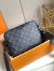 Louis Vuitton Steamer Messenger Bag In Monogram Eclipse Canvas M45585
